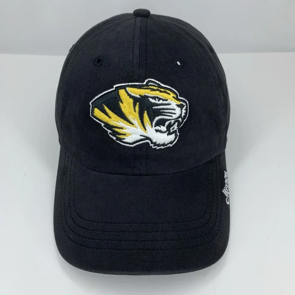Missouri Missou Tigers Hat Black '47 Adjustable Strap Unstructured Baseball Cap